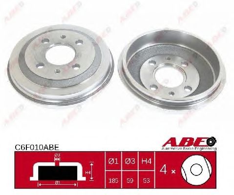 Гальмівний барабан ABE C6F010ABE