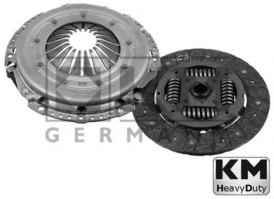 Комплект сцепления KM Germany 069 1550WOF HEAVYDUTY