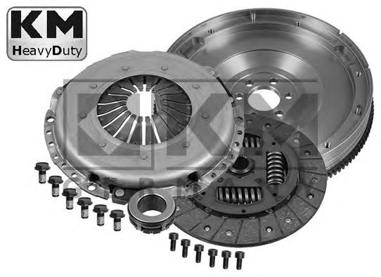 Комплект сцепления KM Germany 069 1552 HEAVYDUTY