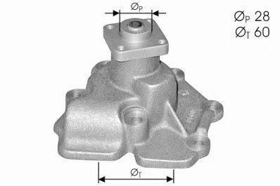 Помпа PROTECHNIC PRW0181