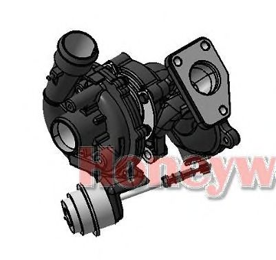 Компрессор, наддув GARRETT 734204-5001S