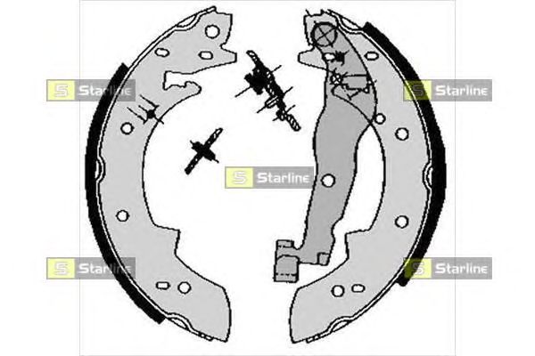 Тормозные колодки STARLINE BC 03330
