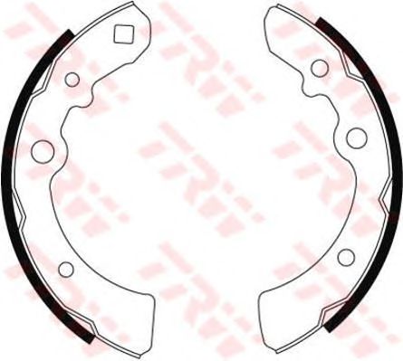 Тормозные колодки TRW GS8030