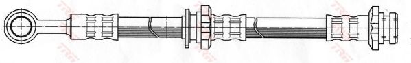 Тормозной шланг TRW PHD405