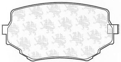 Тормозные колодки QH International BP1178