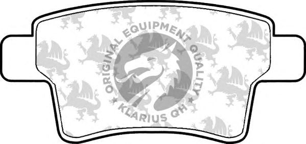 Тормозные колодки QH International BP1562