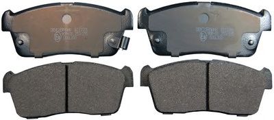 Тормозные колодки DENCKERMANN B111001