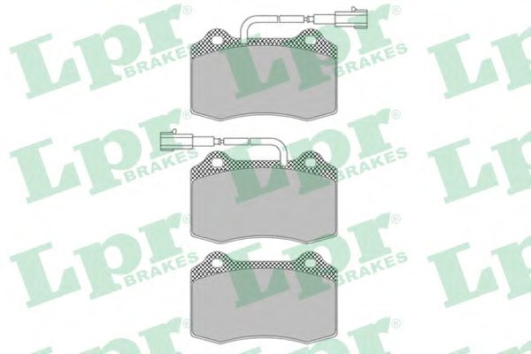 Тормозные колодки LPR 05P1665