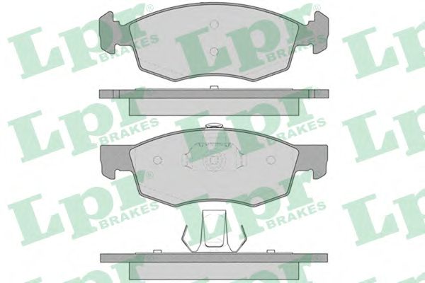 Тормозные колодки LPR 05P756