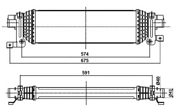 Интеркулер NRF 30285