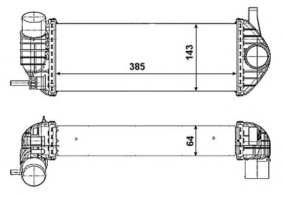 Интеркулер NRF 30468