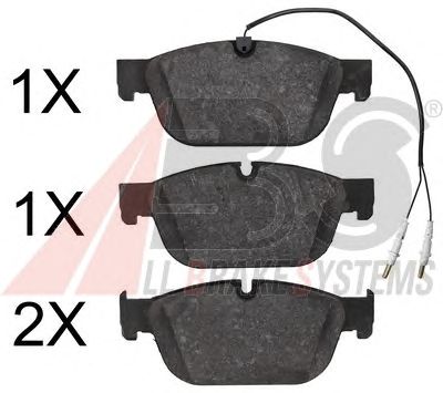 Тормозные колодки A.B.S. 37845