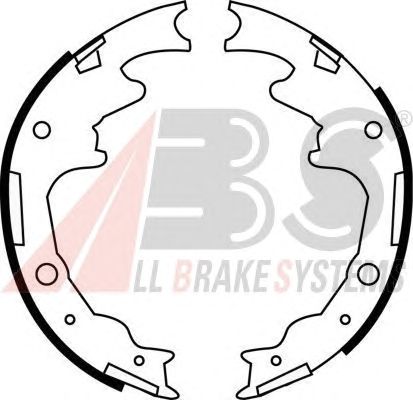 Тормозные колодки A.B.S. 40704