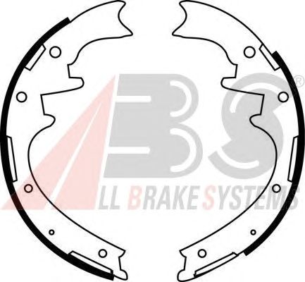 Тормозные колодки A.B.S. 40705
