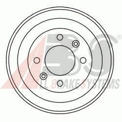 Тормозной барабан A.B.S. 5255-S