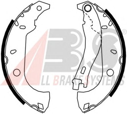 Тормозные колодки A.B.S. 8832
