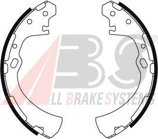 Тормозные колодки A.B.S. 8848