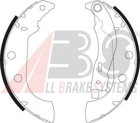 Тормозные колодки A.B.S. 9029