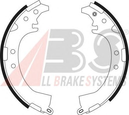 Тормозные колодки A.B.S. 9032