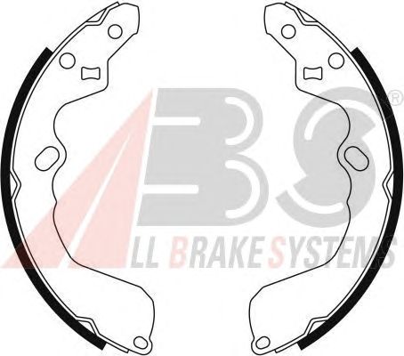 Тормозные колодки A.B.S. 9078