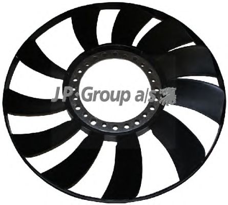 Крыльчатка вентилятора охлаждения JP GROUP 1114900100
