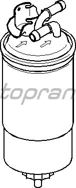 Топливный фильтр TOPRAN 110 766