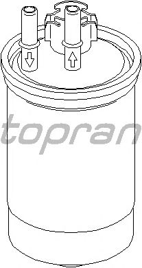 Топливный фильтр TOPRAN 301 660