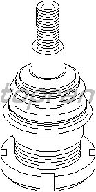 Шаровая опора TOPRAN 401 361