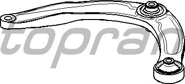Рычаг подвески TOPRAN 720 207