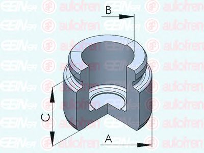 Поршень тормозного суппорта AUTOFREN SEINSA D025270