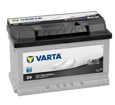 Стартерная аккумуляторная батарея VARTA 5701440643122 BLACK dynamic