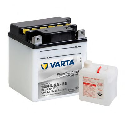 Стартерная аккумуляторная батарея VARTA 506012004A514 POWERSPORTS Freshpack
