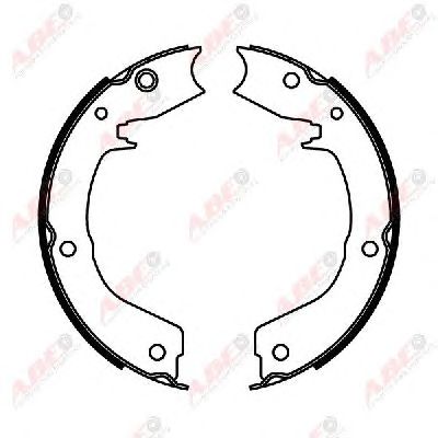 Тормозные колодки ручника ABE C05061ABE
