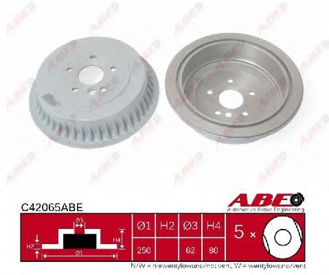 Тормозной диск ABE C42065ABE