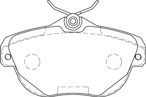 Тормозные колодки WAGNER WBP24462A