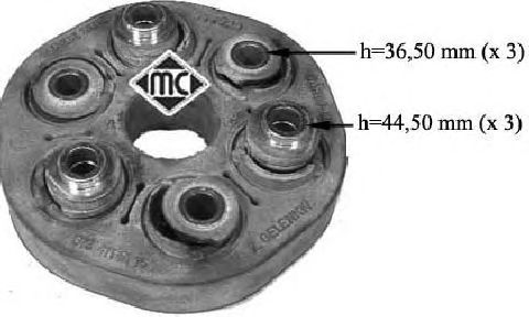 Карданный шарнир Metalcaucho 04417