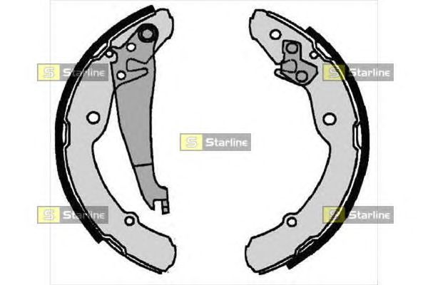 Тормозные колодки STARLINE BC 07300