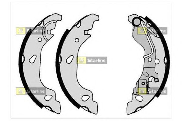 Тормозные колодки STARLINE BC 07690