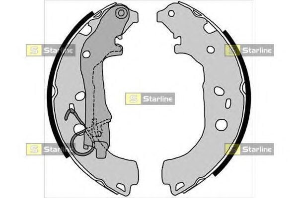 Тормозные колодки STARLINE BC 08590