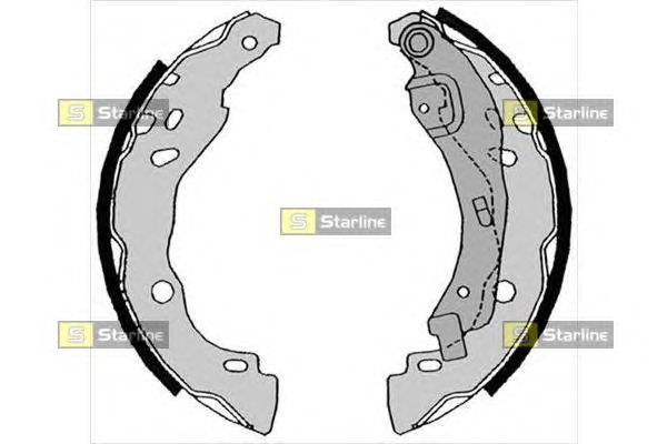 Тормозные колодки STARLINE BC 08630