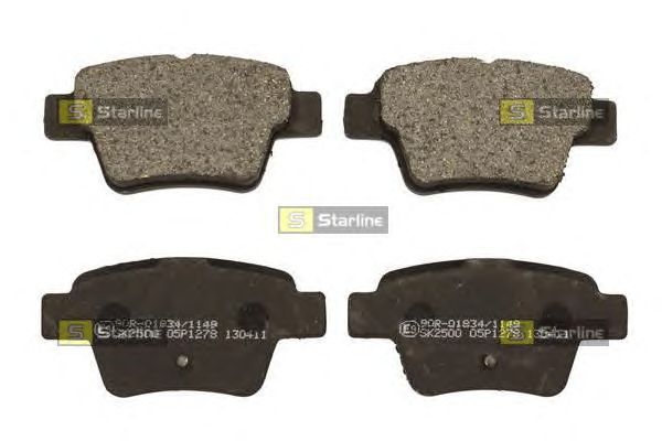Тормозные колодки STARLINE BD S737