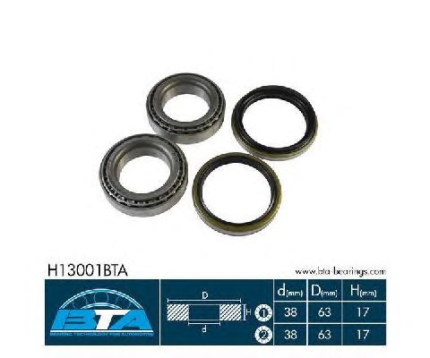 Ступичный подшипник BTA H13001BTA