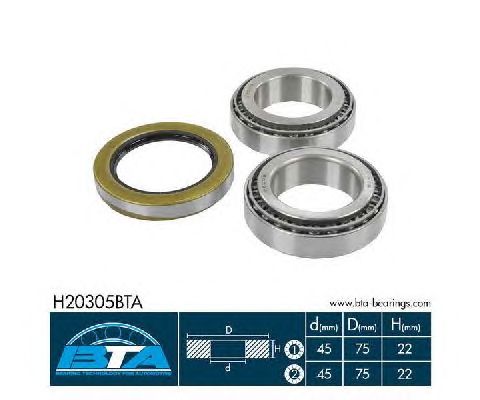 Ступичный подшипник BTA H20305BTA