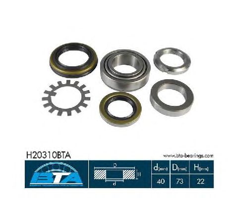 Ступичный подшипник BTA H20310BTA