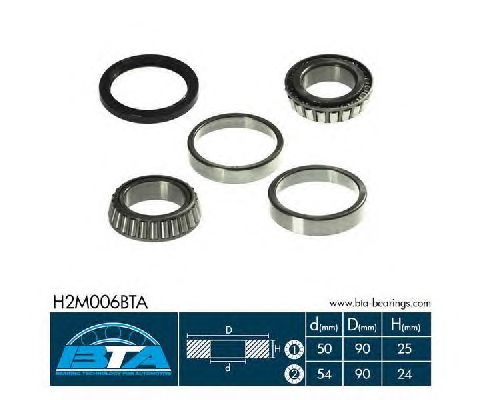 Підшипник маточини BTA H2M006BTA