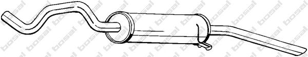Глушитель BOSAL 115-739