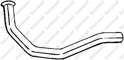Труба выхлопного газа BOSAL 782-465