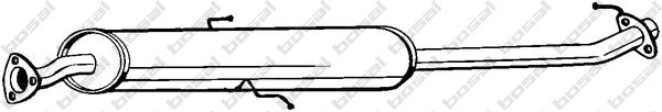 Резонатор BOSAL 285-281