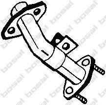 Труба выхлопного газа BOSAL 718-307