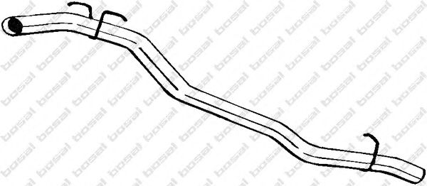 Труба выхлопного газа BOSAL 436-051